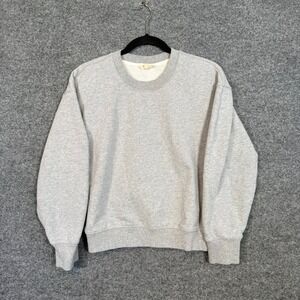 Madewell Heather Gray Crewneck Sweatshirt